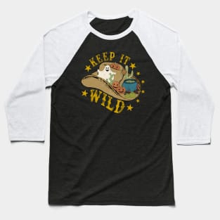 Comfort colors Keep It Wild Baseball T-Shirt